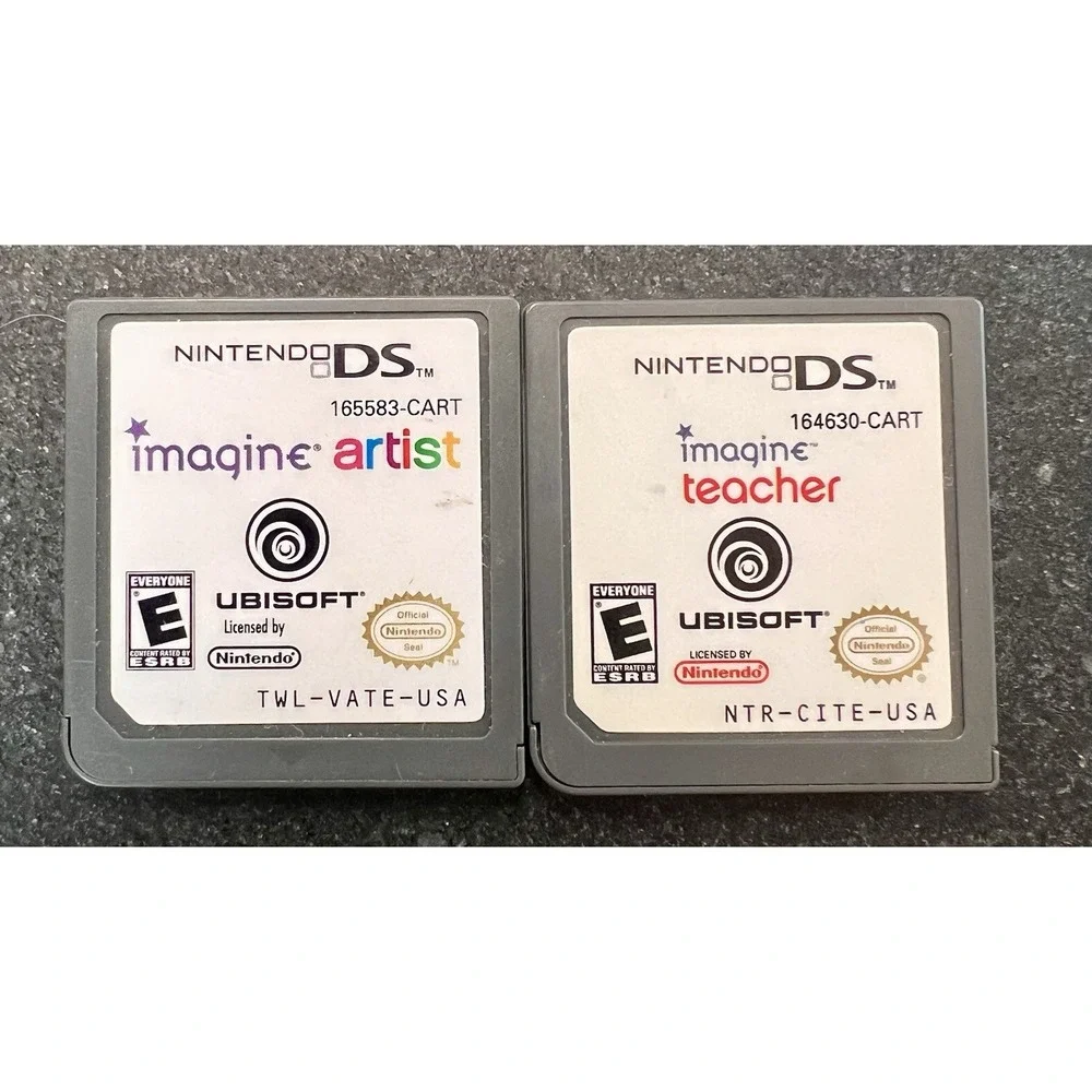 Lot Nintendo DS Games Imagine: Artist &‎ Teacher *Game Only* Rated E Tested